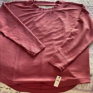 Talbots NWT Women's Pink Long Sleeve Top